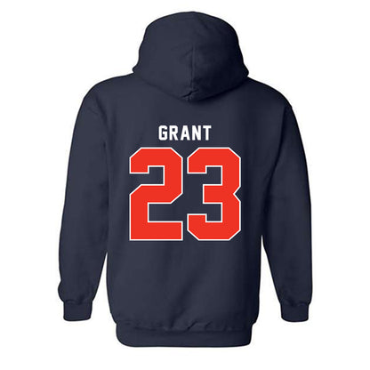 Syracuse - NCAA Football : Devin Grant - Classic Shersey Hooded Sweatshirt-1