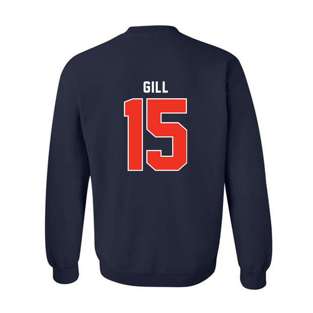 Syracuse - NCAA Football : Darrell Gill - Classic Shersey Crewneck Sweatshirt-1