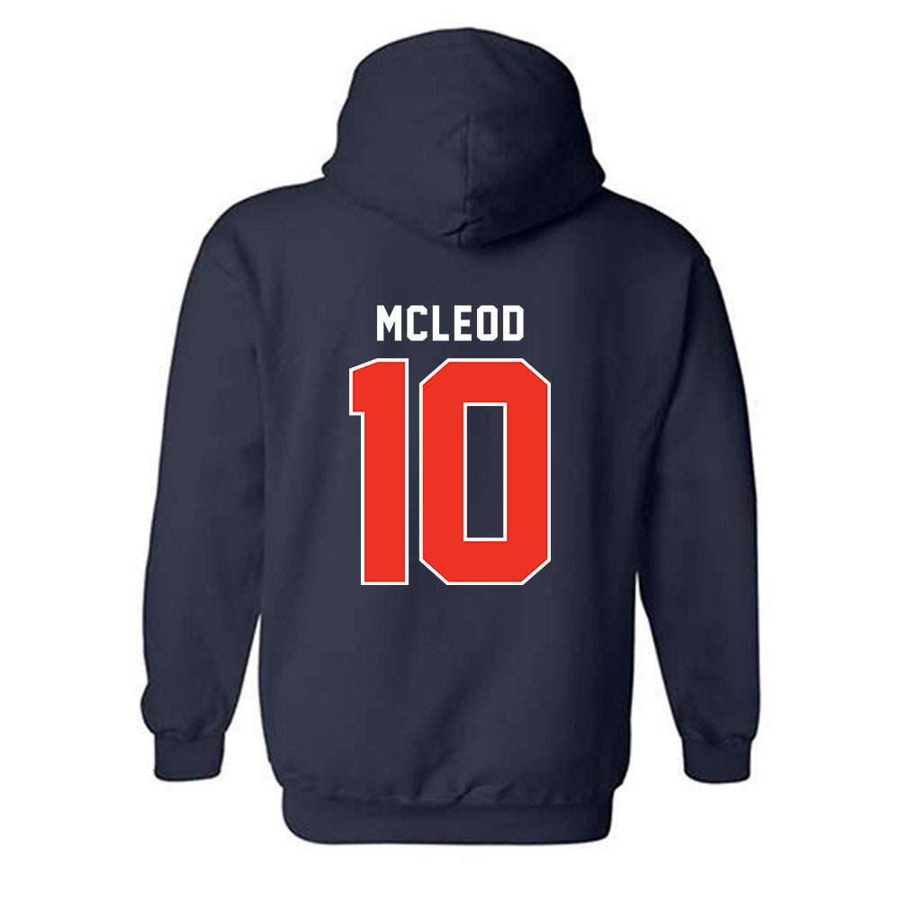 Syracuse - NCAA Men's Basketball : Naheem McLeod - Classic Shersey Hooded Sweatshirt