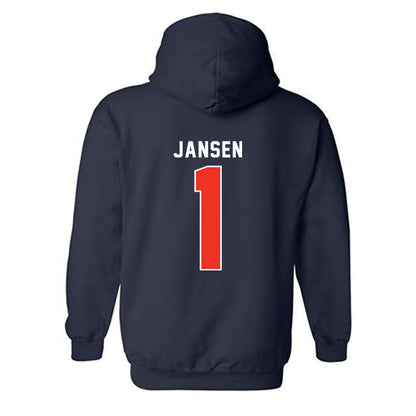 Syracuse - NCAA Men's Soccer : Kyle Jansen - Classic Shersey Hooded Sweatshirt-1