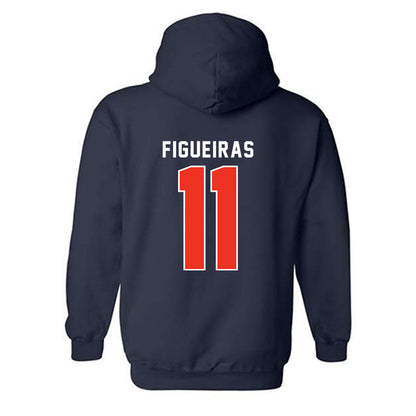 Syracuse - NCAA Men's Lacrosse : Riley Figueiras - Classic Shersey Hooded Sweatshirt
