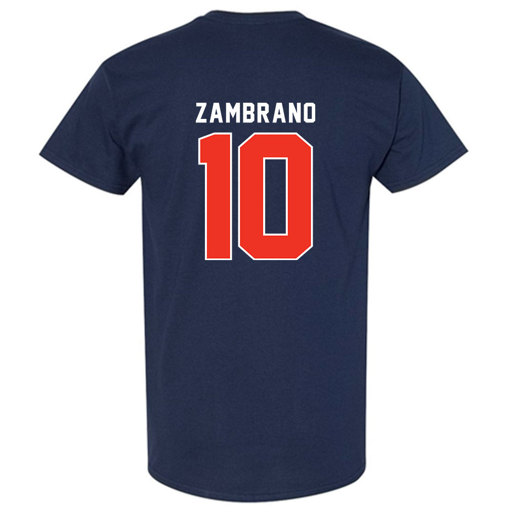 Syracuse - NCAA Men's Soccer : Carlos Zambrano - Classic Shersey T-Shirt-1