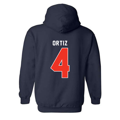 Syracuse - NCAA Women's Volleyball : Emma Ortiz - Classic Shersey Hooded Sweatshirt-1
