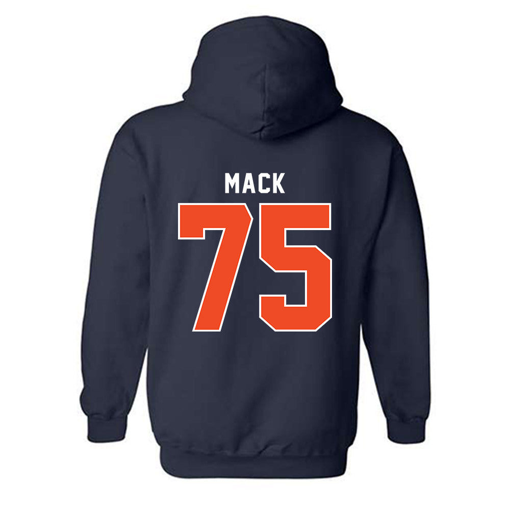 Syracuse - NCAA Football : Trevion Mack - Classic Shersey Hooded Sweatshirt-1