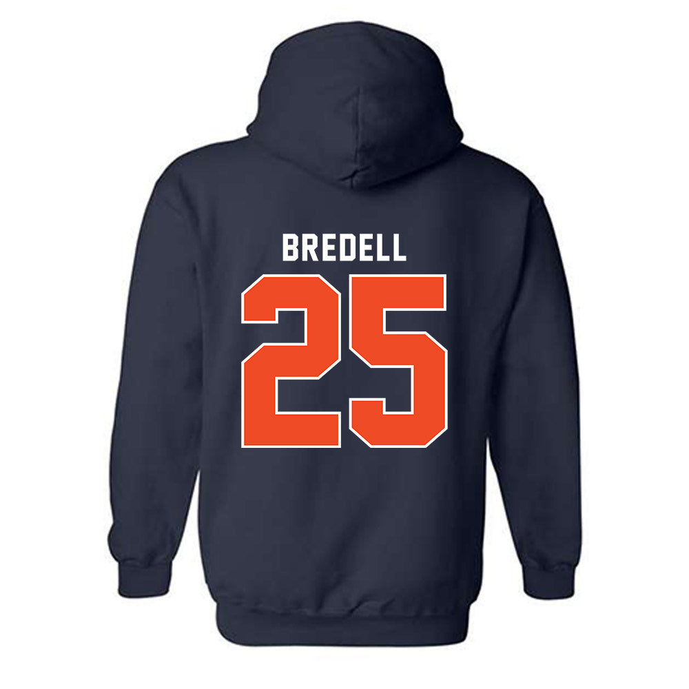 Syracuse - NCAA Football : Ziyyon Bredell - Classic Shersey Hooded Sweatshirt-1