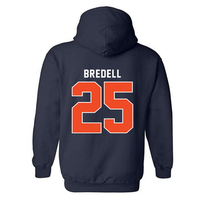 Syracuse - NCAA Football : Ziyyon Bredell - Classic Shersey Hooded Sweatshirt-1