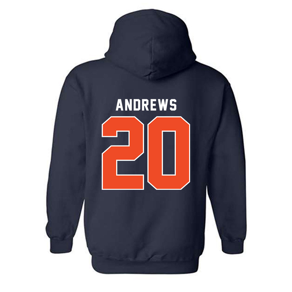 Syracuse - NCAA Football : Rayshon Andrews - Classic Shersey Hooded Sweatshirt-1