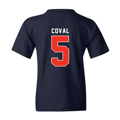Syracuse - NCAA Women's Soccer : Julia Coval - Classic Shersey Youth T-Shirt-1