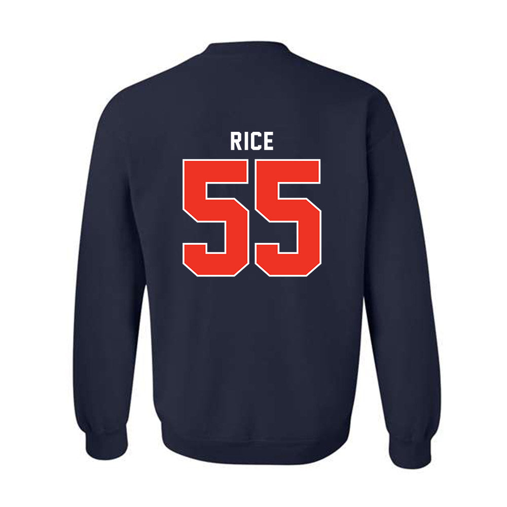 Syracuse - NCAA Football : Zach Rice - Classic Shersey Crewneck Sweatshirt-1
