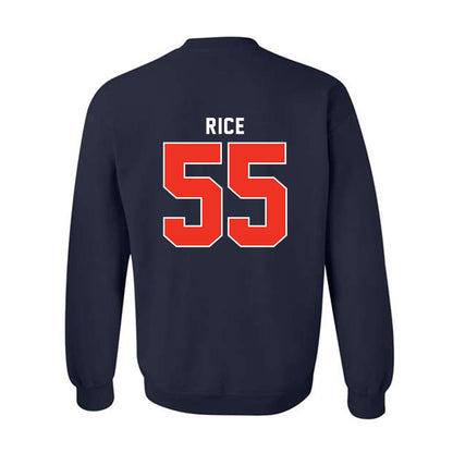 Syracuse - NCAA Football : Zach Rice - Classic Shersey Crewneck Sweatshirt-1