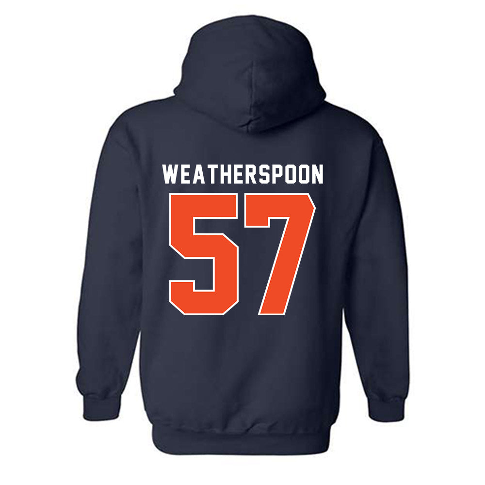 Syracuse - NCAA Football : Dametrius Weatherspoon - Classic Shersey Hooded Sweatshirt-1