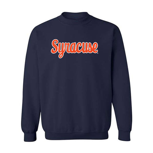 Syracuse - NCAA Women's Soccer : Kendall Mesh - Classic Shersey Crewneck Sweatshirt-0