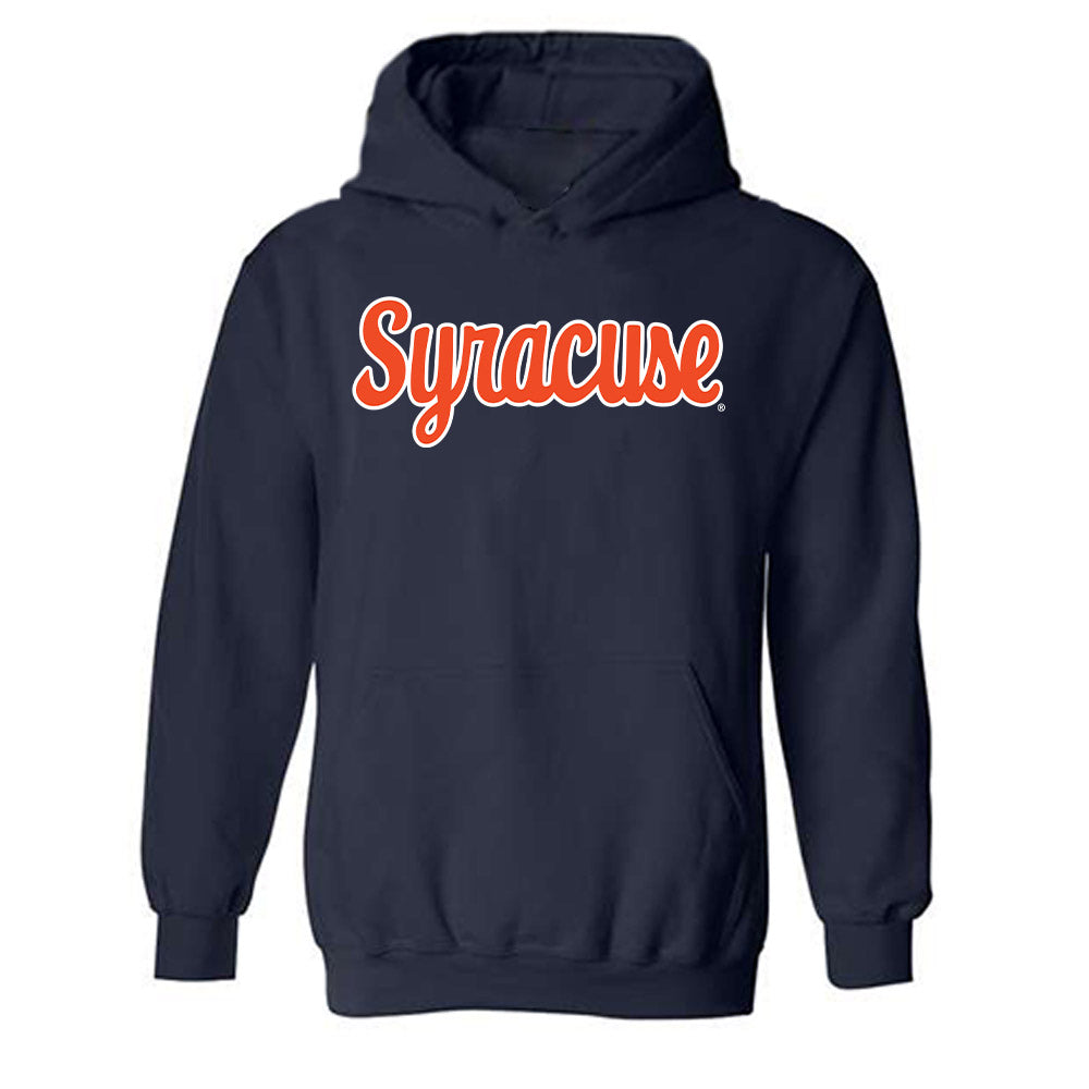 Syracuse - NCAA Football : Malachi James - Classic Shersey Hooded Sweatshirt-0