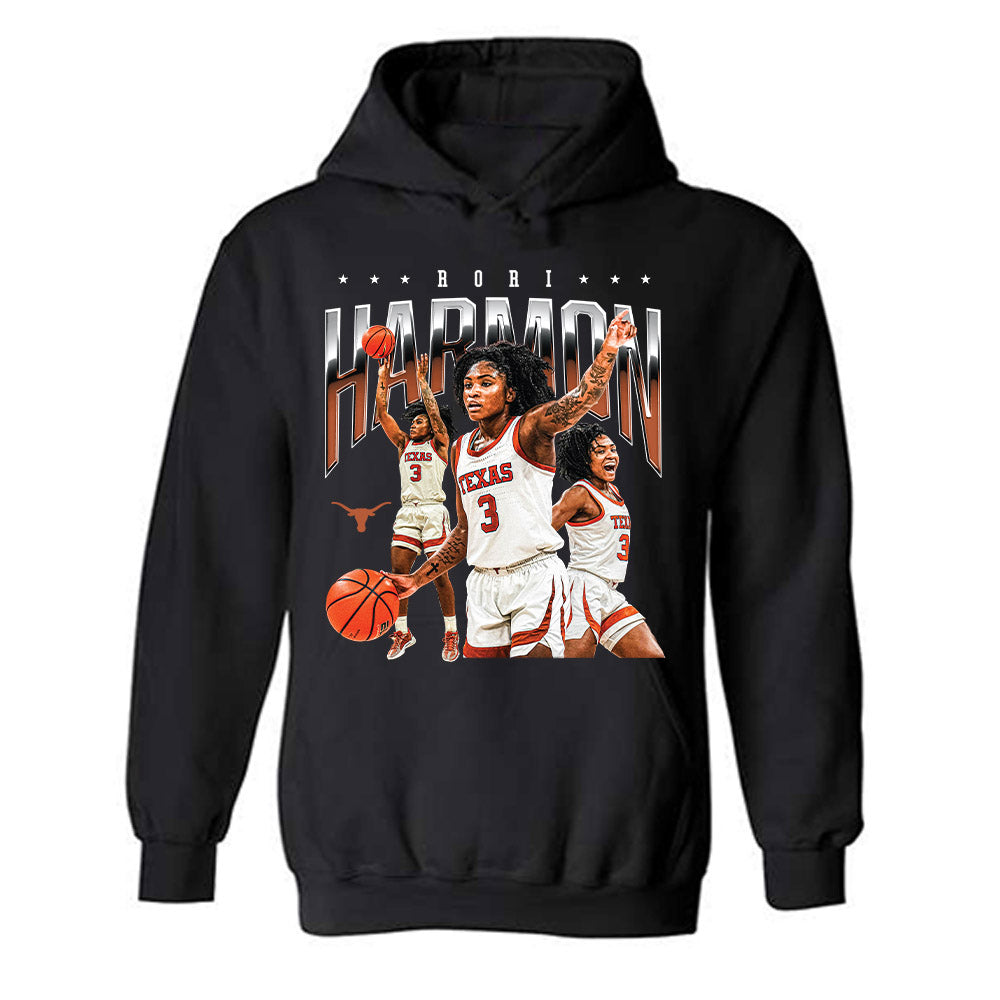 Texas - NCAA Women's Basketball : Rori Harmon - Hooded Sweatshirt