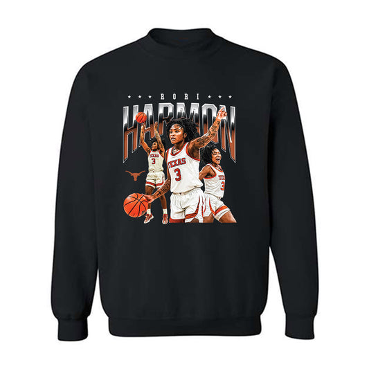 Texas - NCAA Women's Basketball : Rori Harmon - Crewneck Sweatshirt