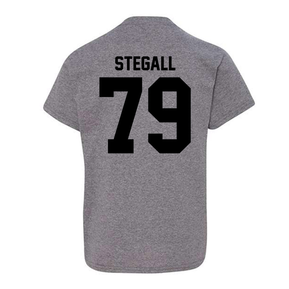 Pitt State - NCAA Football : Gage Stegall - Youth T-Shirt-2
