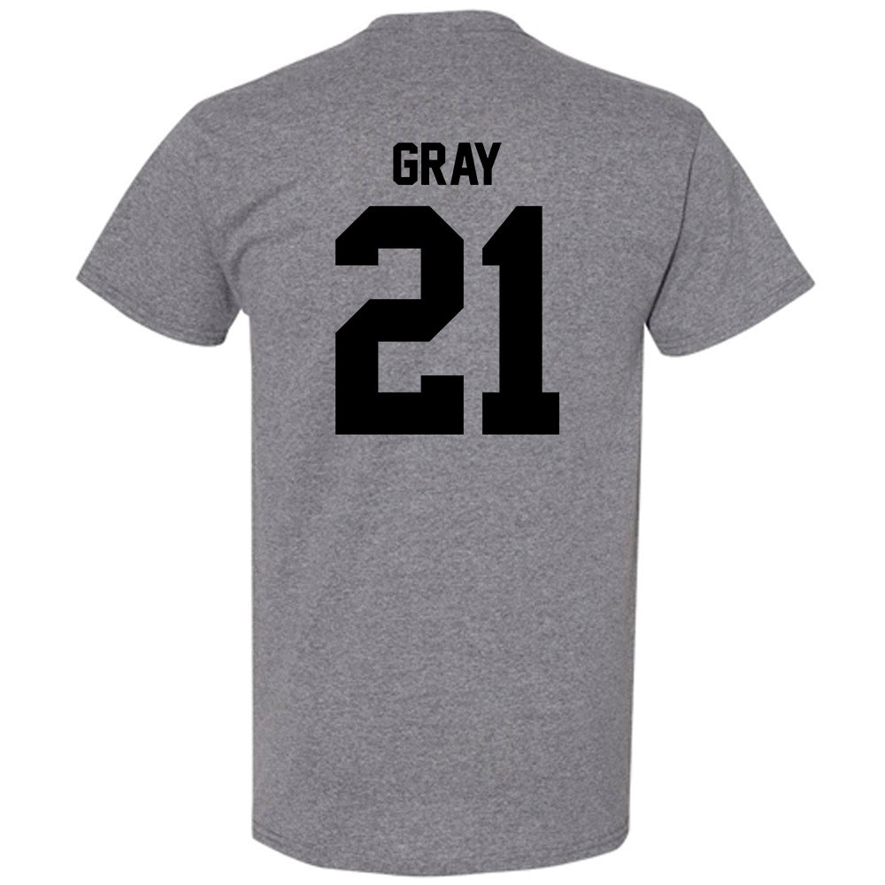 Pitt State - NCAA Women's Soccer : Trinity Gray - T-Shirt-2