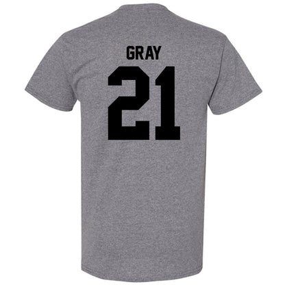 Pitt State - NCAA Women's Soccer : Trinity Gray - T-Shirt-3