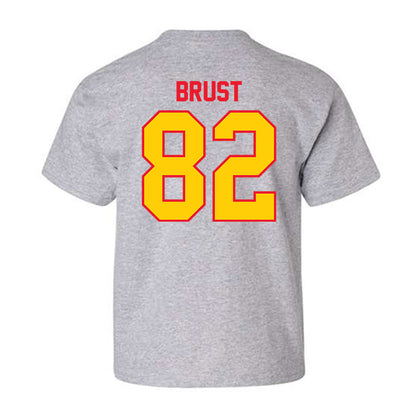 Pitt State - NCAA Football : Jaxson Brust - Youth T-Shirt-1