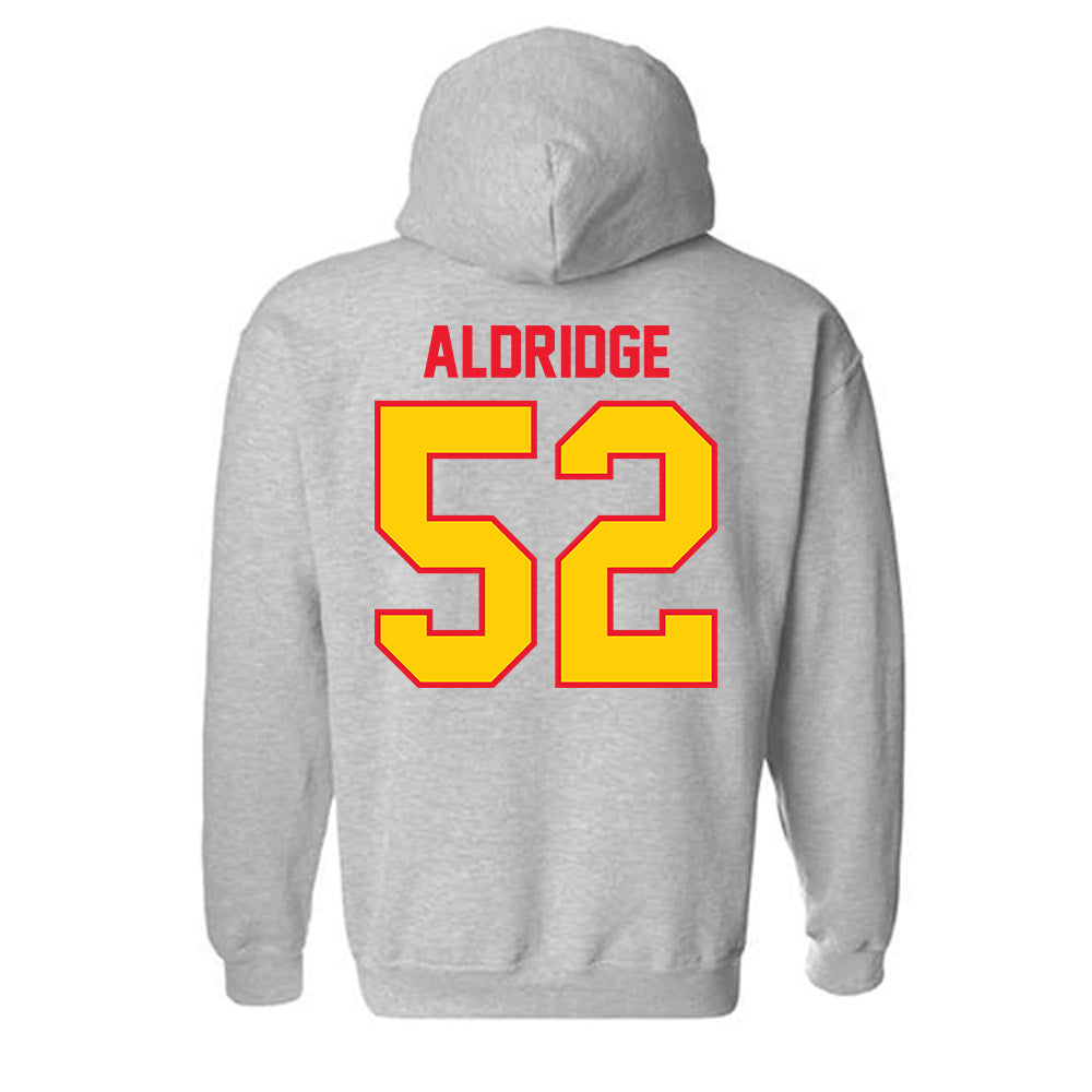 Pitt State - NCAA Football : Bryce Aldridge - Hooded Sweatshirt-1
