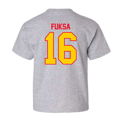 Pitt State - NCAA Football : Josiah Fuksa - Youth T-Shirt-1