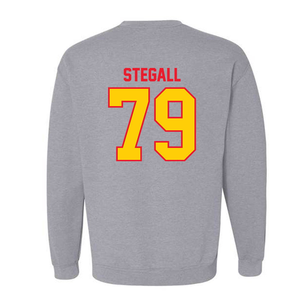 Pitt State - NCAA Football : Gage Stegall - Crewneck Sweatshirt-1