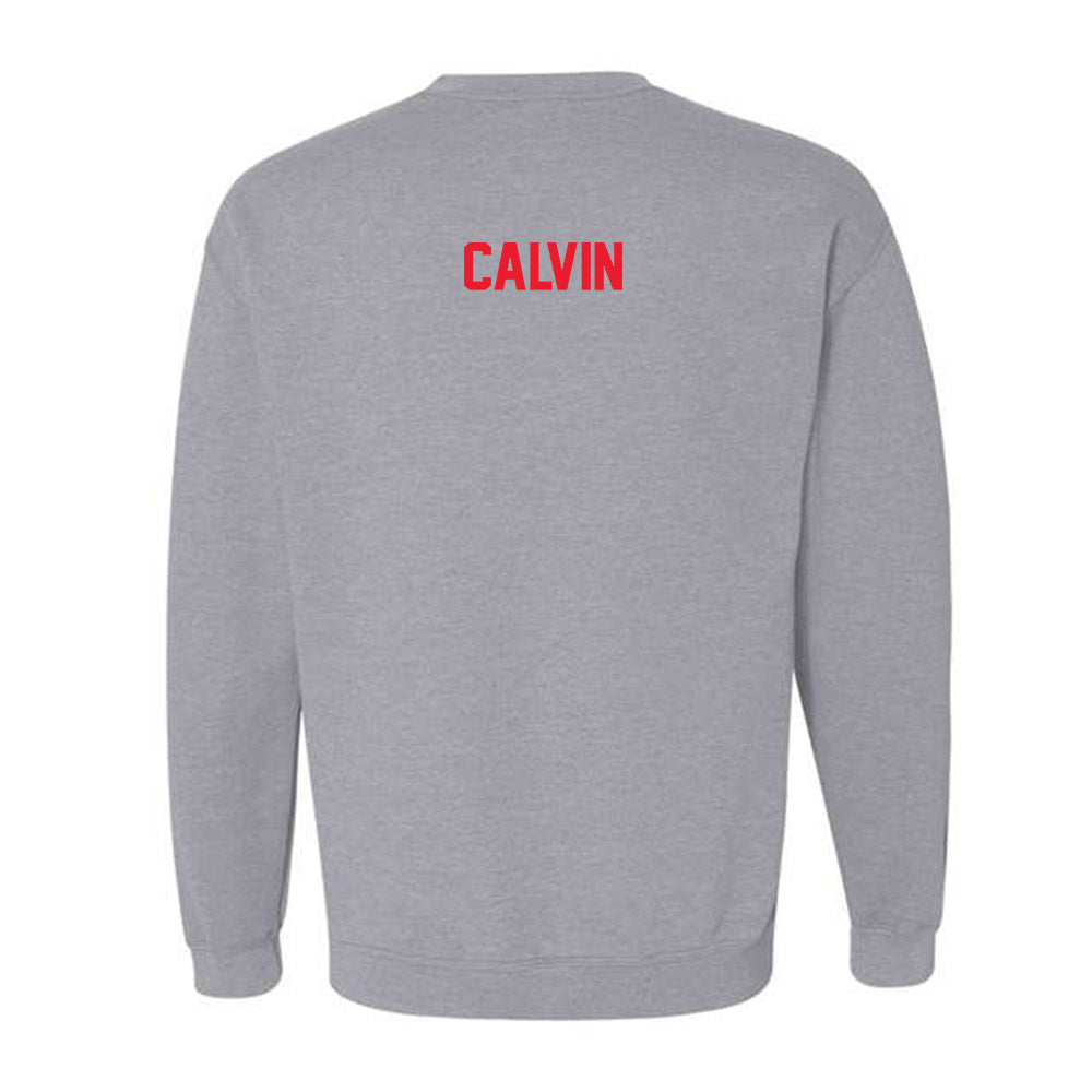 Pitt State - NCAA Men's Track & Field : Caleb Calvin - Crewneck Sweatshirt-1