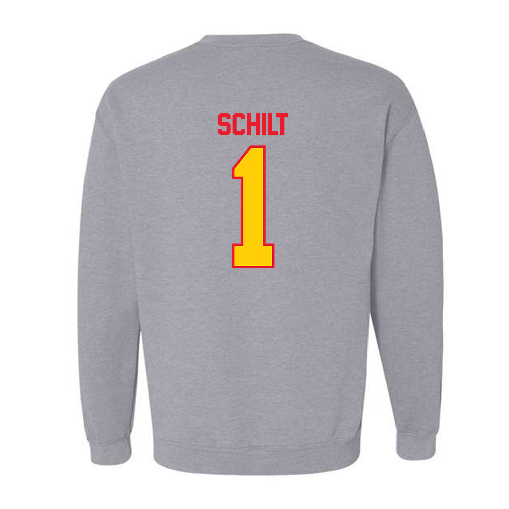 Pitt State - NCAA Women's Soccer : Sabrina Schilt - Crewneck Sweatshirt-1