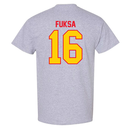 Pitt State - NCAA Football : Josiah Fuksa - T-Shirt-1