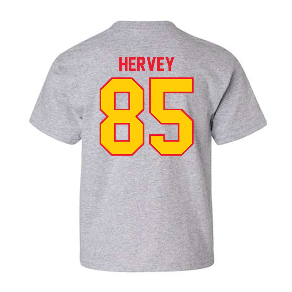 Pitt State - NCAA Football : Cortland Hervey - Youth T-Shirt-1