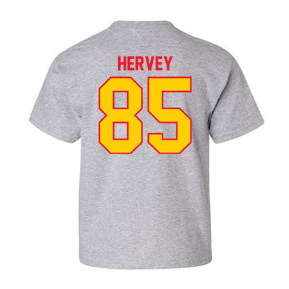 Pitt State - NCAA Football : Cortland Hervey - Youth T-Shirt-1