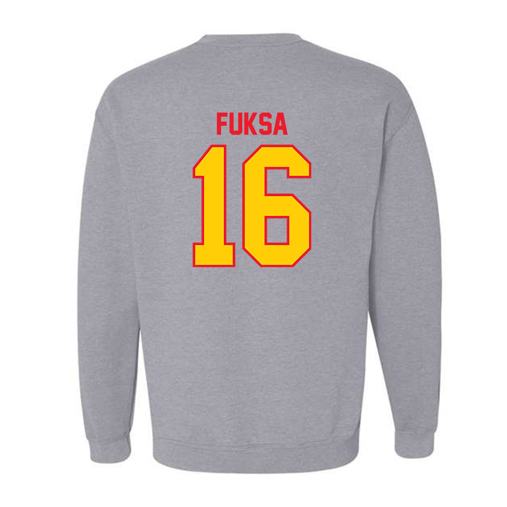 Pitt State - NCAA Football : Josiah Fuksa - Crewneck Sweatshirt-1