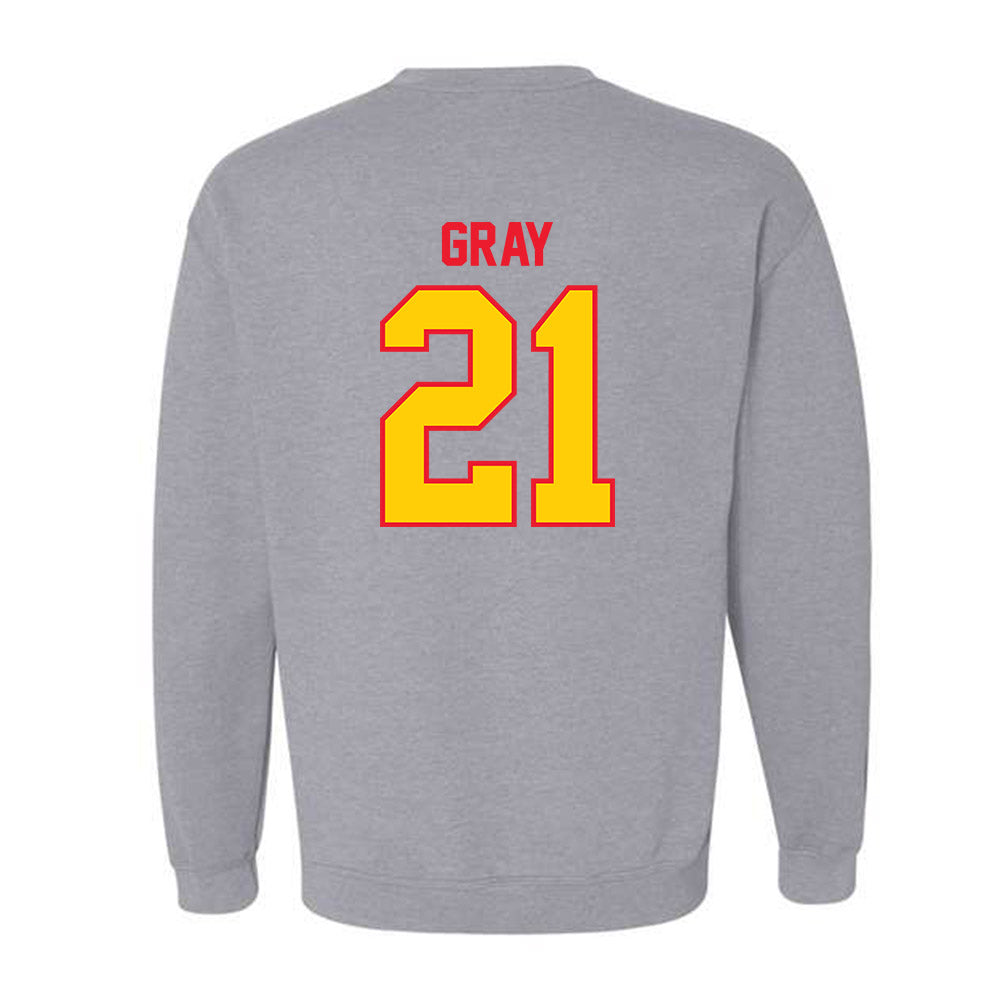 Pitt State - NCAA Women's Soccer : Trinity Gray - Crewneck Sweatshirt-1