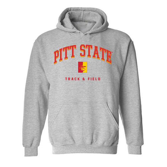 Pitt State - NCAA Men's Track & Field : Nate Watson - Hooded Sweatshirt-0