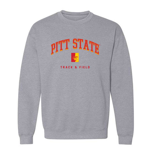 Pitt State - NCAA Men's Track & Field : Amar Williams - Crewneck Sweatshirt-0