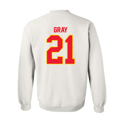 Pitt State - NCAA Women's Soccer : Trinity Gray - Crewneck Sweatshirt-1