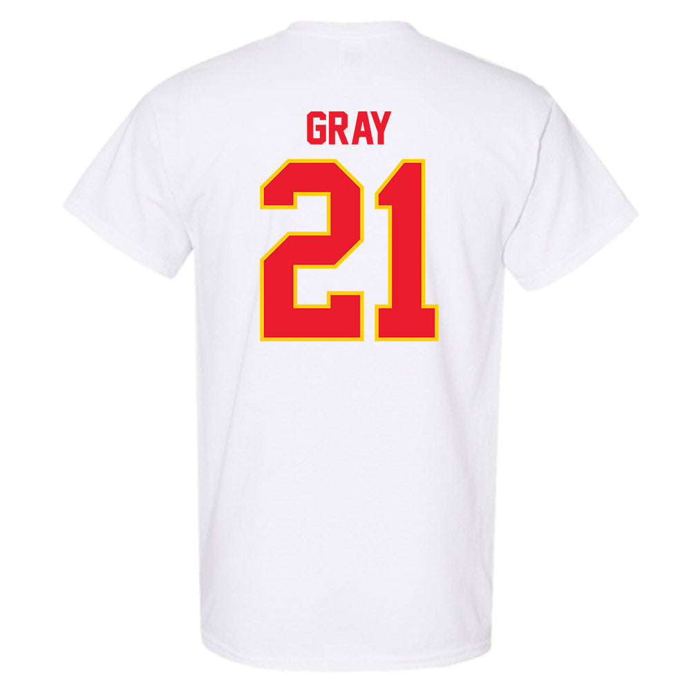 Pitt State - NCAA Women's Soccer : Trinity Gray - T-Shirt-1