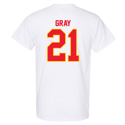Pitt State - NCAA Women's Soccer : Trinity Gray - T-Shirt-1