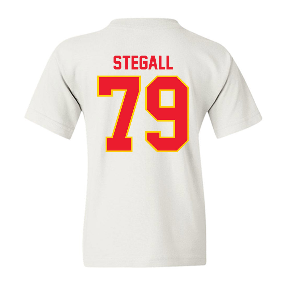 Pitt State - NCAA Football : Gage Stegall - Youth T-Shirt-1
