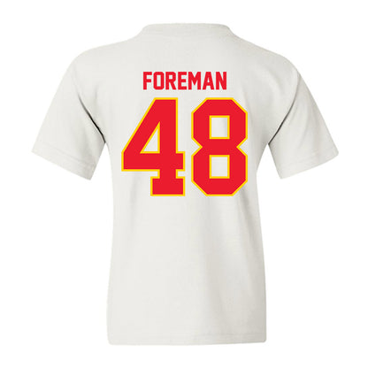 Pitt State - NCAA Football : Jonovan Foreman - Youth T-Shirt-1