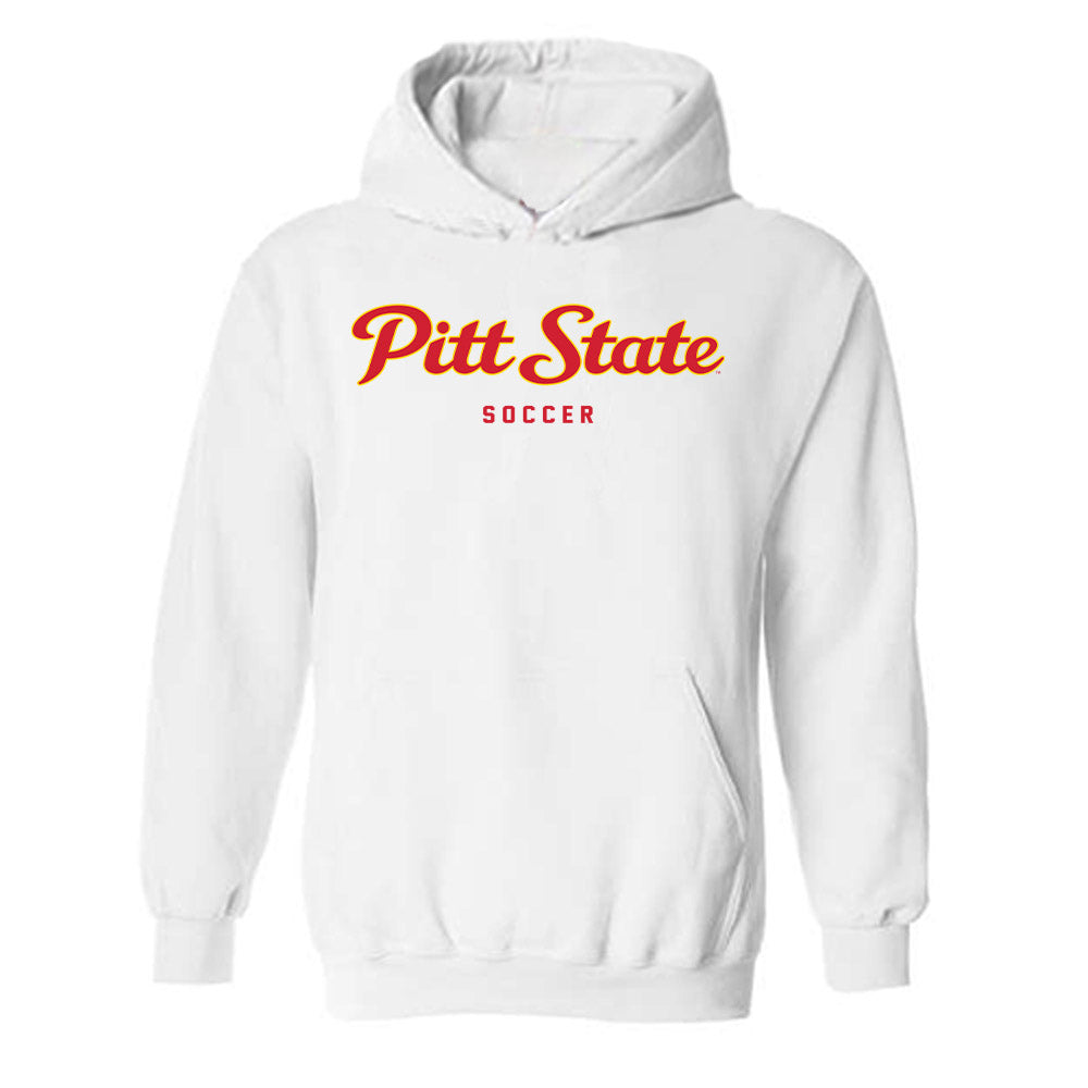 Pitt State - NCAA Women's Soccer : Taylor Larramore - Hooded Sweatshirt-0