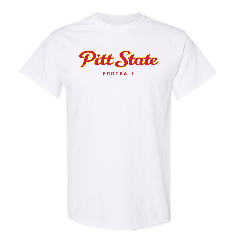 Pitt State - NCAA Football : Jaxson Brust - T-Shirt-0
