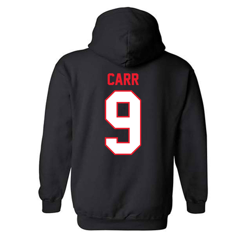 Pitt State - NCAA Women's Volleyball : Abby Carr - Hooded Sweatshirt-1