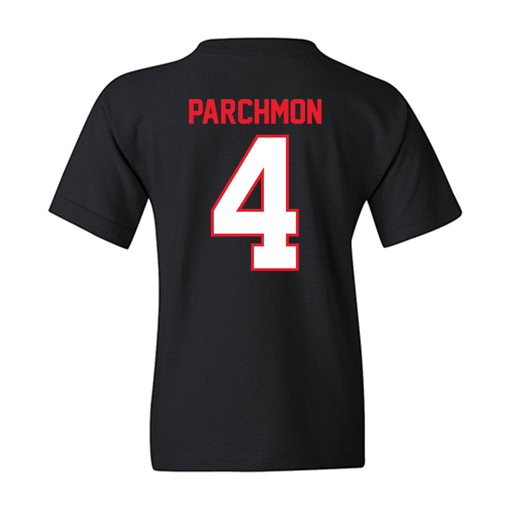 Pitt State - NCAA Football : Kuron Parchmon - Youth T-Shirt-1