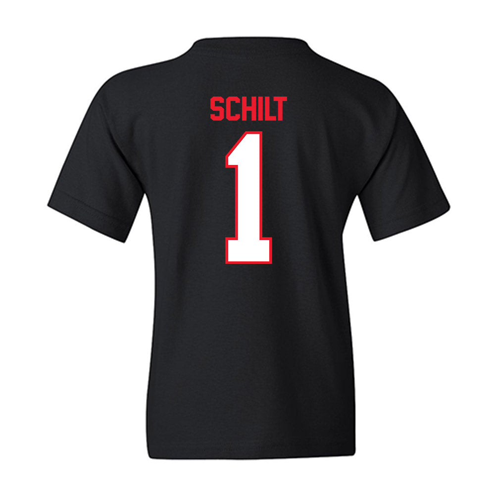 Pitt State - NCAA Women's Soccer : Sabrina Schilt - Youth T-Shirt-1
