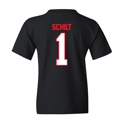Pitt State - NCAA Women's Soccer : Sabrina Schilt - Youth T-Shirt-1