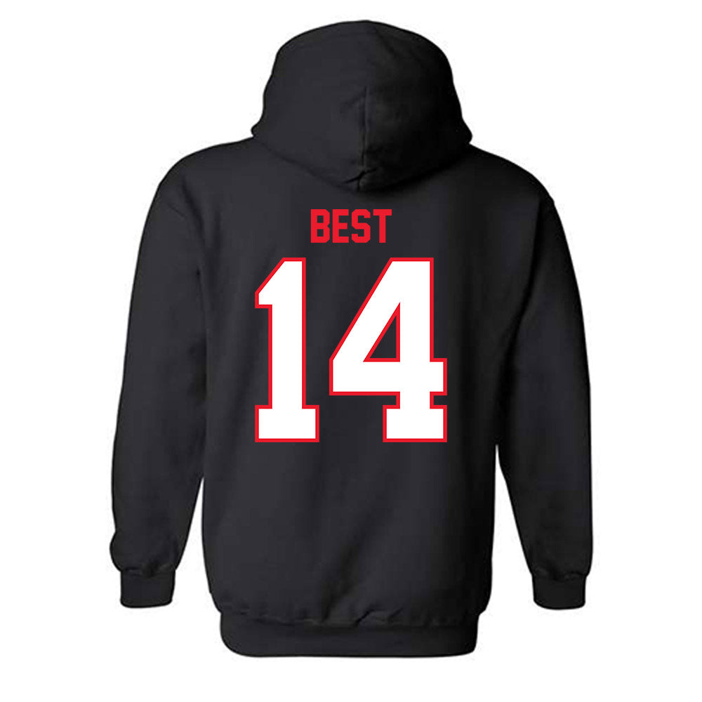 Pitt State - NCAA Football : Khali Best - Hooded Sweatshirt-1