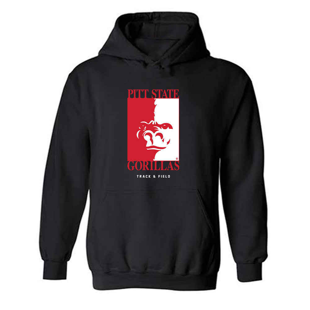 Pitt State - NCAA Men's Track & Field : Amar Williams - Hooded Sweatshirt-0