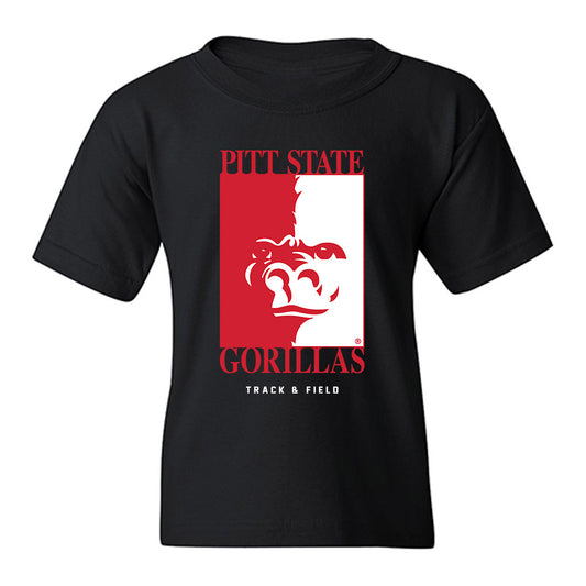 Pitt State - NCAA Men's Track & Field : Jack Haukap - Youth T-Shirt-0