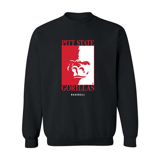 Pitt State - NCAA Baseball : Drew Bugner - Crewneck Sweatshirt-0